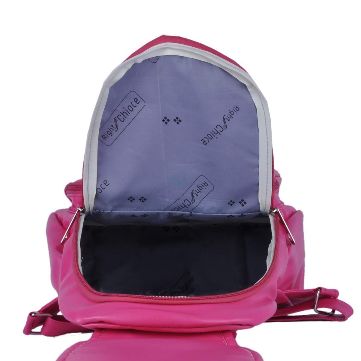 Right choice girl's backpack (pink) - halfpeapp