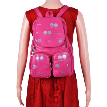 Right choice girl's backpack (pink) - halfpeapp