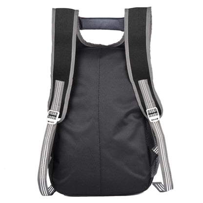 Right choice large 45 l laptop backpack (black & white) - halfpeapp