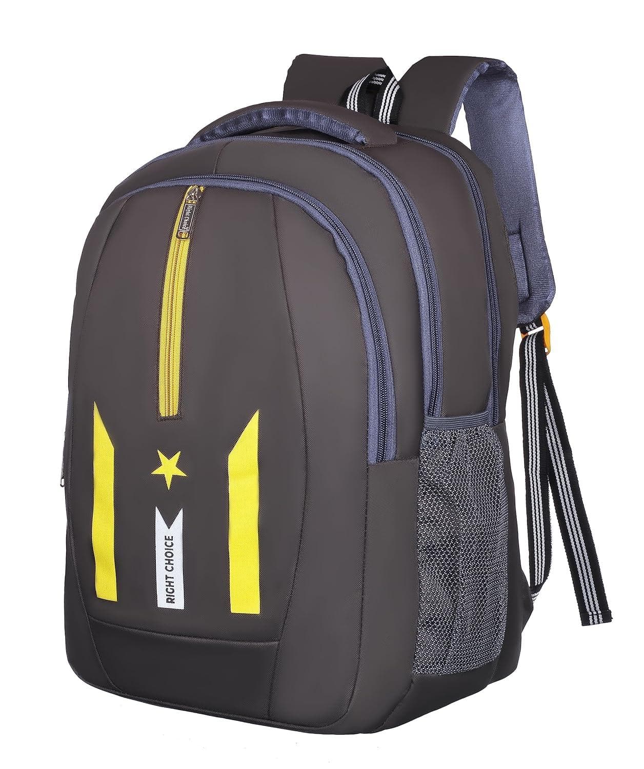 Right choice large 45 l laptop backpack (grey) - halfpeapp