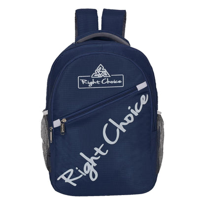 Right choice large 45l laptop backpack (navy blue) - halfpeapp