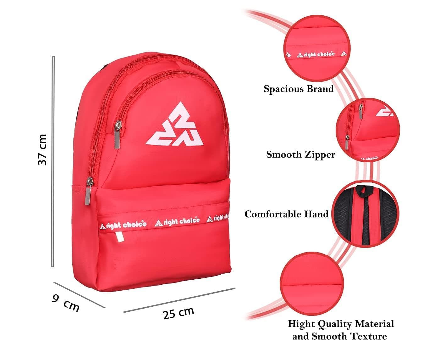 Right choice mini backpack men style bags (Red) - halfpeapp