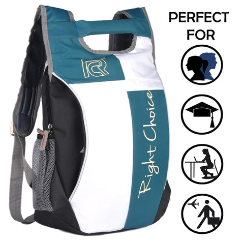Right choice quality stylish casual backpack (Blue) - halfpeapp