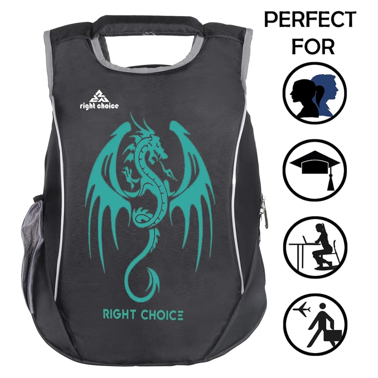 Right choice small 20 l backpack (blue dragone) - halfpeapp