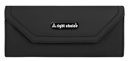 Right choice stuff quality pu leather hand clutch (black) - halfpeapp