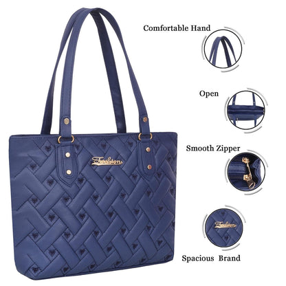 Right choice stylish designer handbag for women (Blue) - halfpeapp