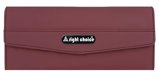 Right choice women hand clutch ( brown) - halfpeapp