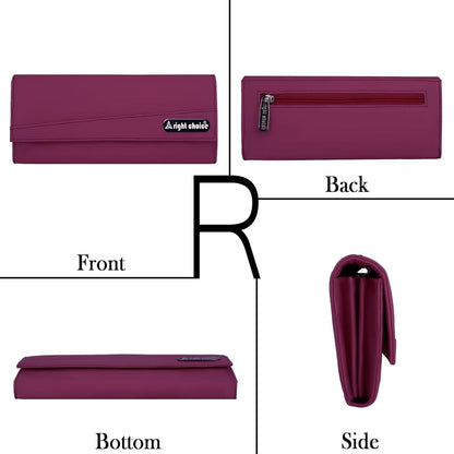 Right choice women hand clutch (marron) - halfpeapp