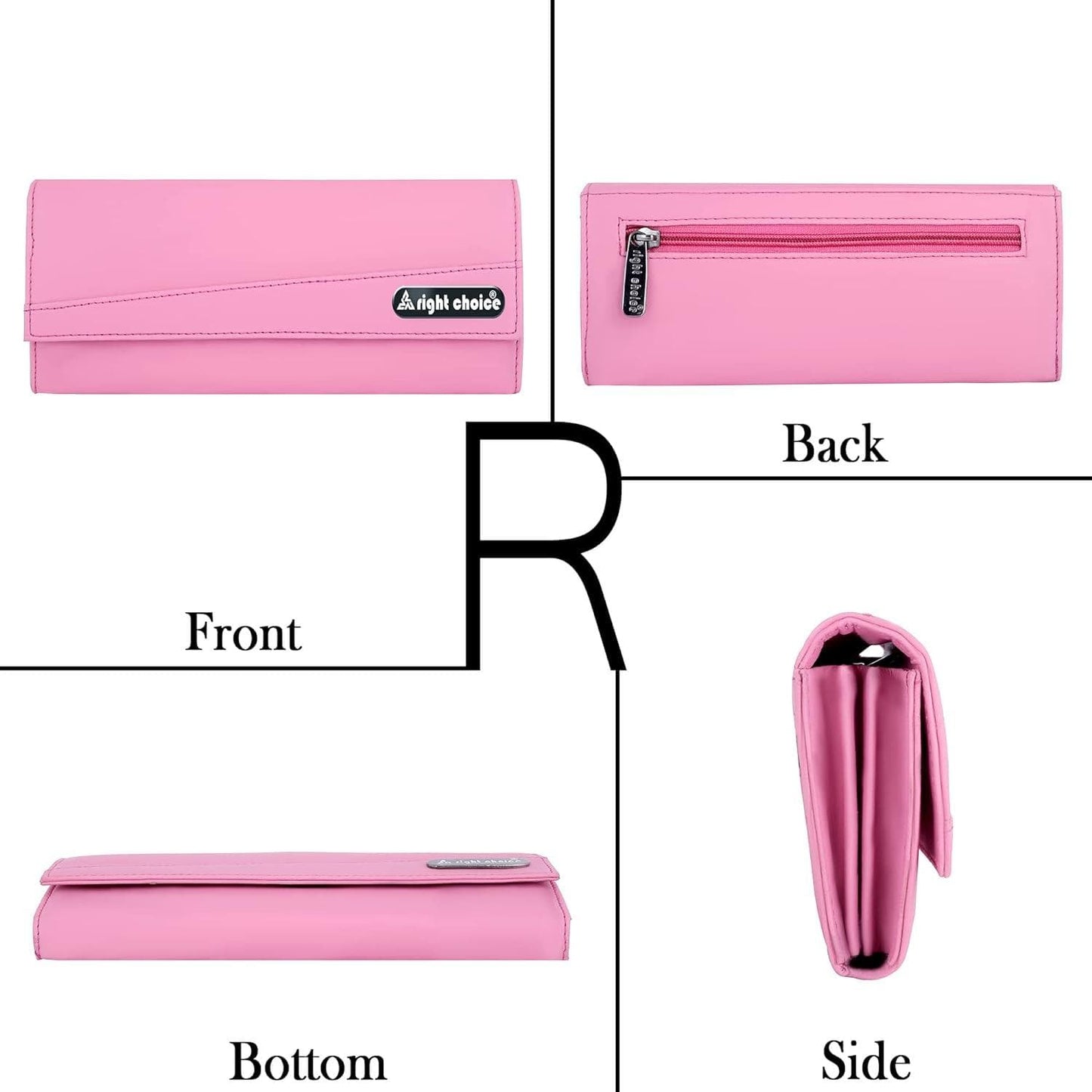 Right choice women hand clutch (pink) - halfpeapp