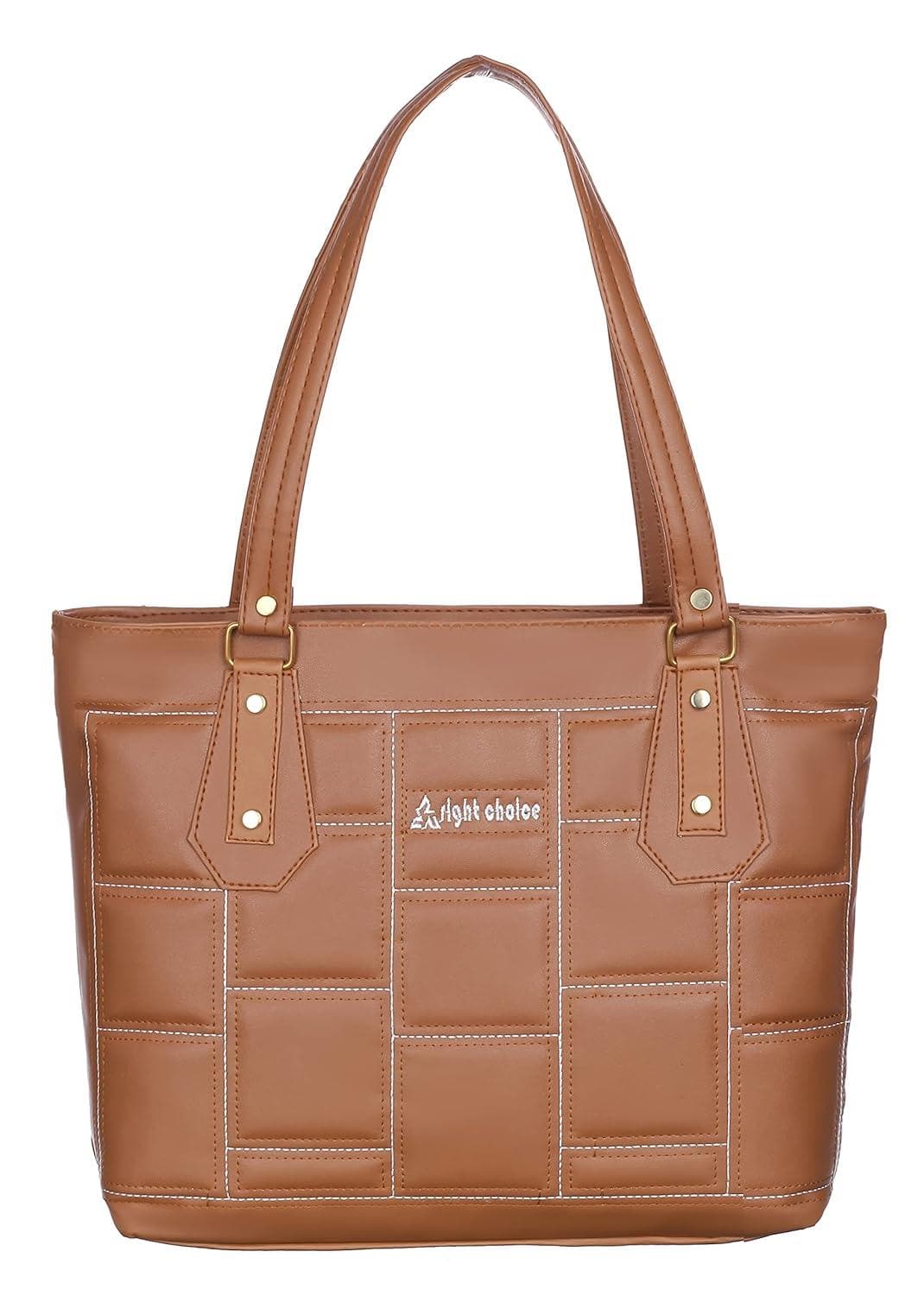 Right choice women handbag (Tan) - halfpeapp