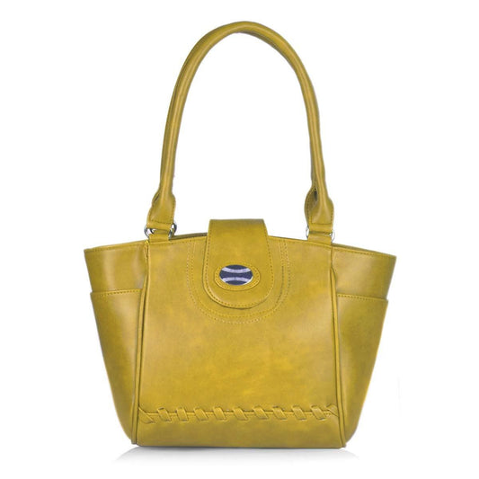 Right choice women handbag (yellow) - halfpeapp