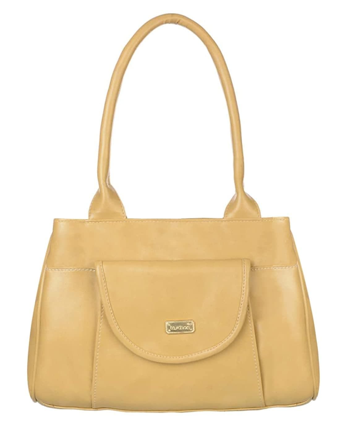 Right choice women's stylish designer handbag (Beige) - halfpeapp