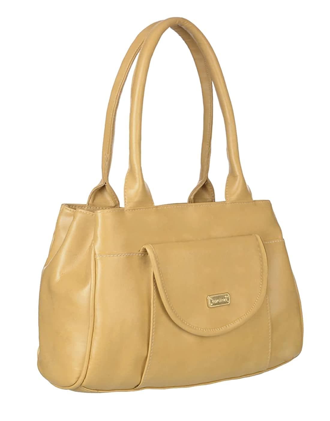 Right choice women's stylish designer handbag (Beige) - halfpeapp