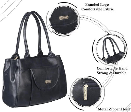 Right choice women's stylish designer handbag (Black) - halfpeapp