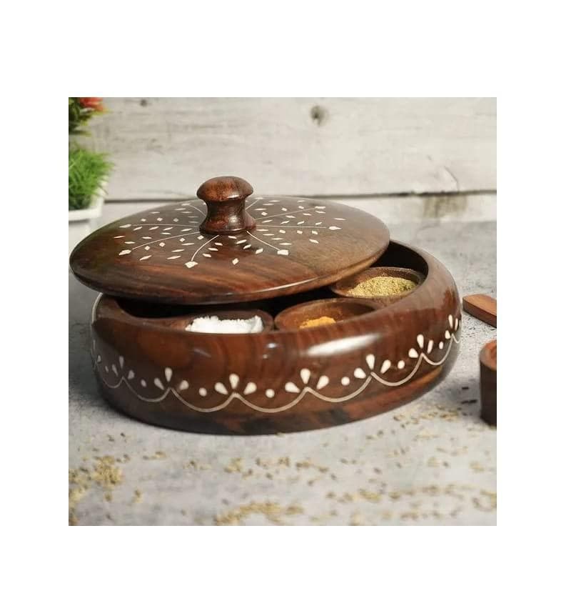 Round spice box prime (medium) - halfpeapp