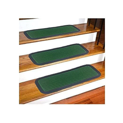 Rubber striped patterned step and stair door mat - HalfPe