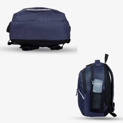 ZaySoo Laptop Backpack With Multiple Pockets Padded Shoulder Straps And Premium Fabric (Navy Blue) - HalfPe