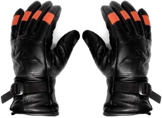 Solid Winter Men & Women Gloves - HalfPe