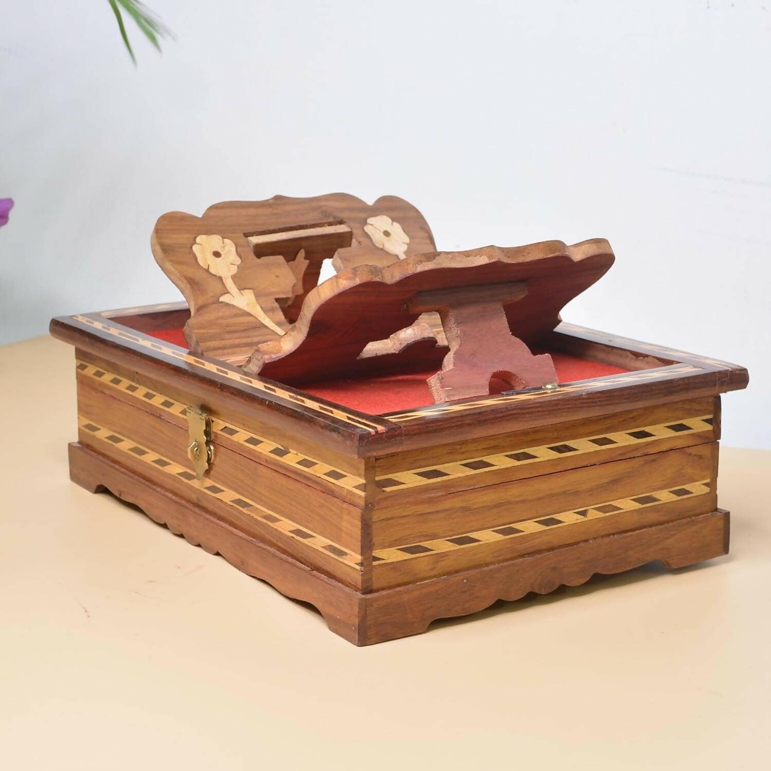 Santarms Unique holy Book Stand for Quran Box - HalfPe