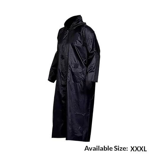 Roli - Waterproof Long Rain Coat with Hood Water Resistant Long Raincoat/Rainwear/Rain Jacket for Men and Women Pack of 1 Multicolour - HalfPe