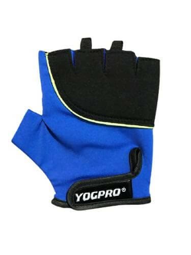 YOGPRO Gym Glove X-200 For Unisex Free Size (Blue) - HalfPe