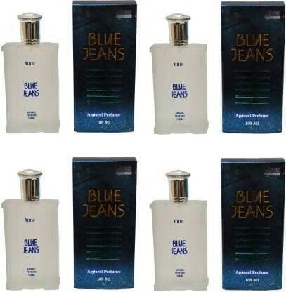 Aone Blue Jeans Perfume For Men 100ML Each (Pack of 4) - HalfPe