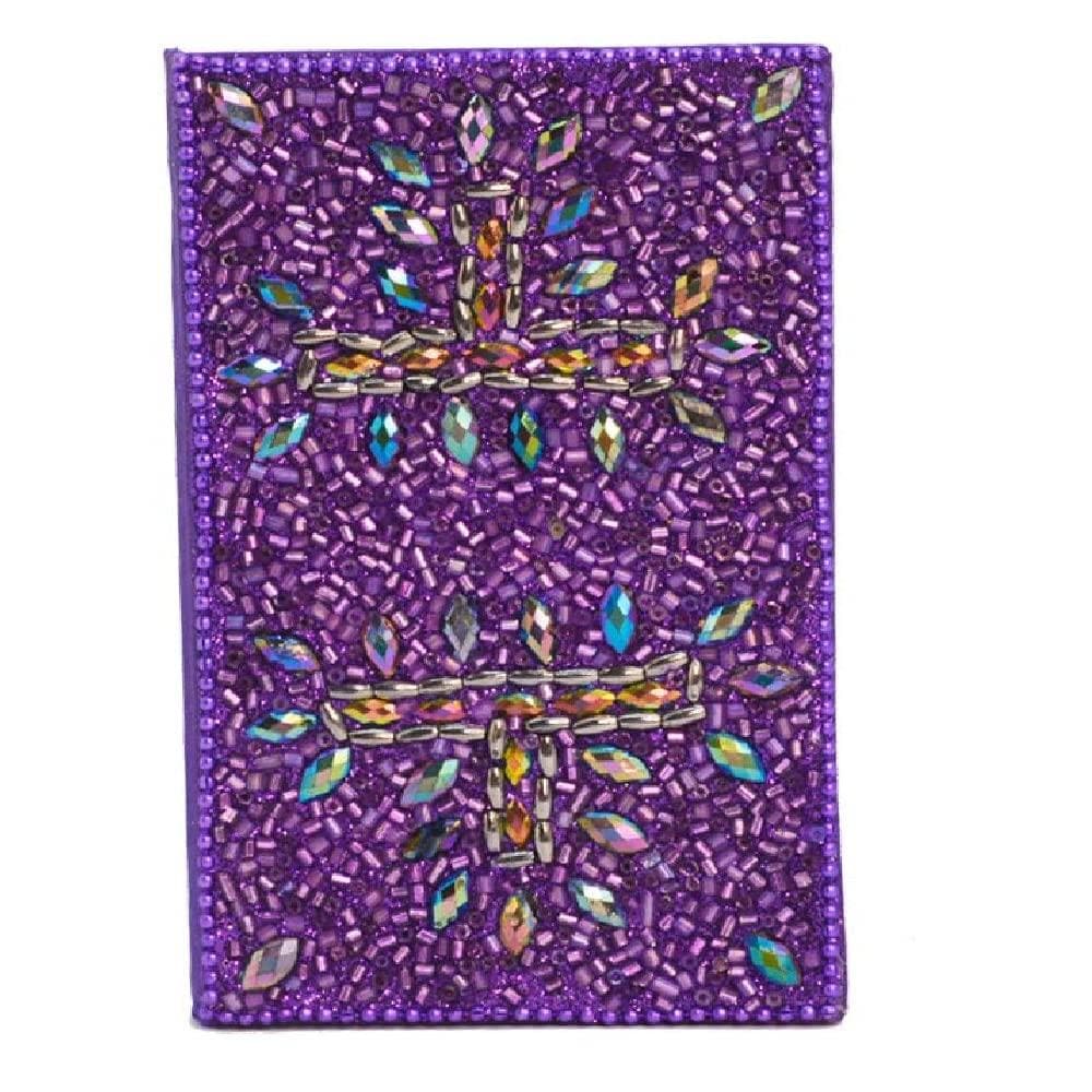 Santarms handmade diary large size (purple) - halfpeapp