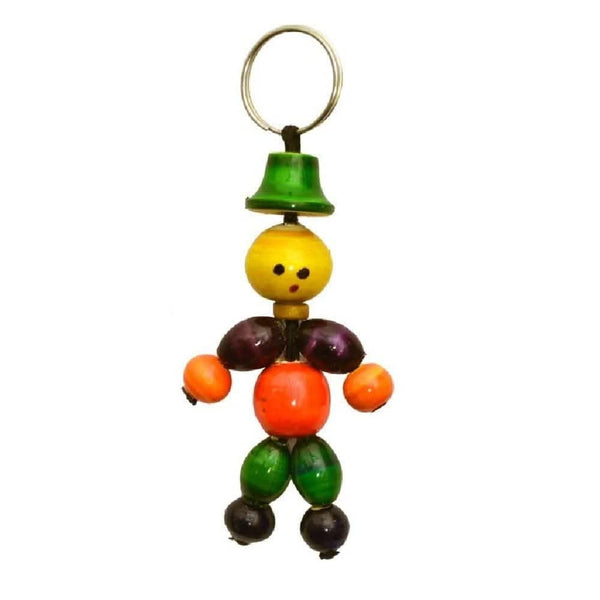 Santarms handmade key chain (multicolor) - halfpeapp