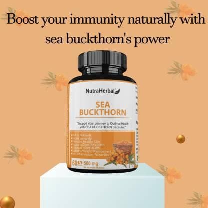 Seabuckthorn capsules (60 pieces) | NUTRAHERBAL - halfpeapp