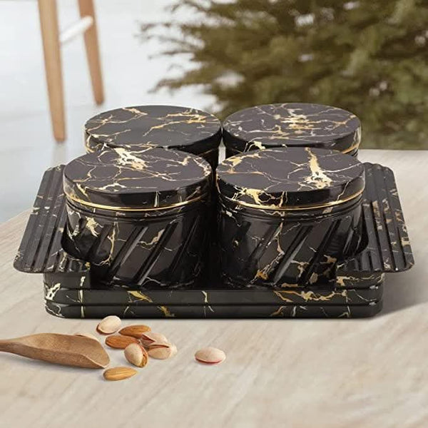 Selvel Airtight Dry Fruit Container Tray Set - HalfPe