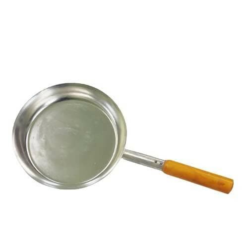 SHINI LIFESTYLE Super Smooth Galvanized Iron Shallow Fry Pan - HalfPe