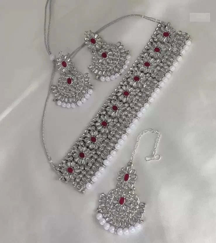 Silver jewel set | MANATH - halfpeapp