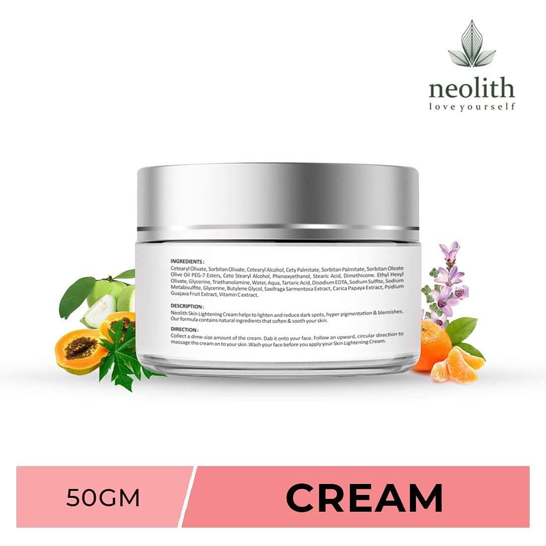 Skin lightning cream (50gm) | NEOLITH - halfpeapp