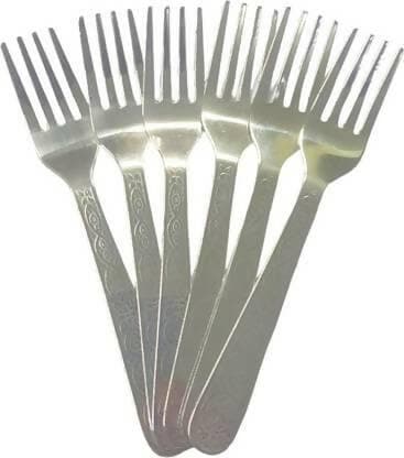 SHINI LIFESTYLE Stainless forks (pack of 12) - HalfPe