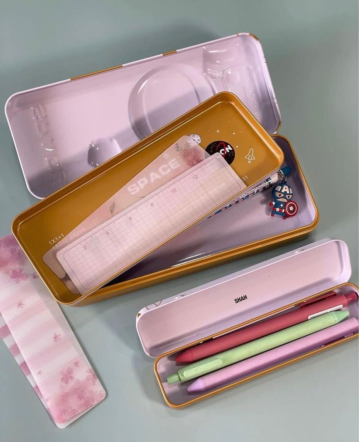 Space theme big and small size compass box - halfpeapp