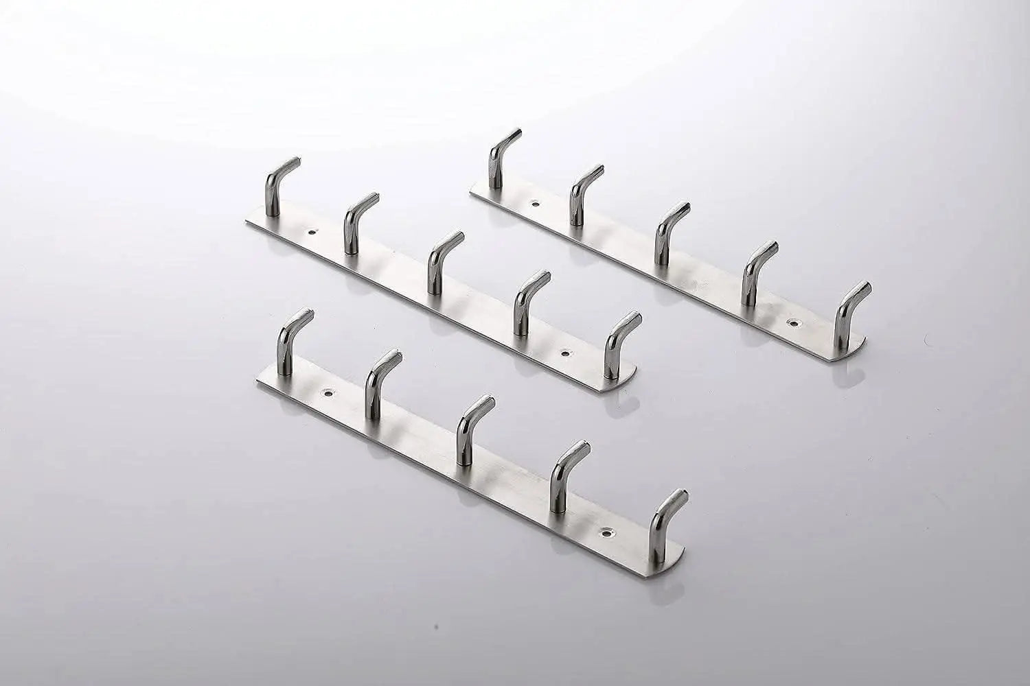 Stainless steel 5 pin cloth door hook hanger (5 piece) - halfpeapp