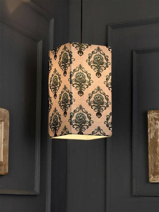 Block Print Hanging Shade - HalfPe