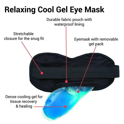 Eye Masks with Cooling Gel (MULTICOLOUR) - HalfPe