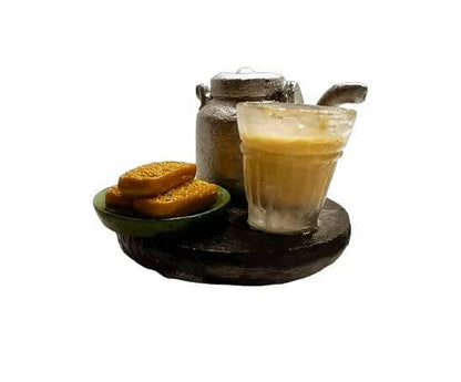 Chai Rusk Miniature Food Fridge Magnet - HalfPe