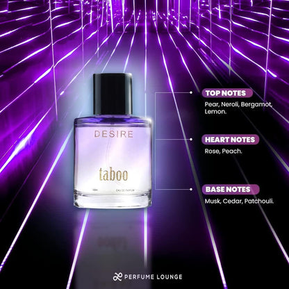 Taboo desire perfume for women 100ml EDP | PERFUME LOUNGE - halfpeapp