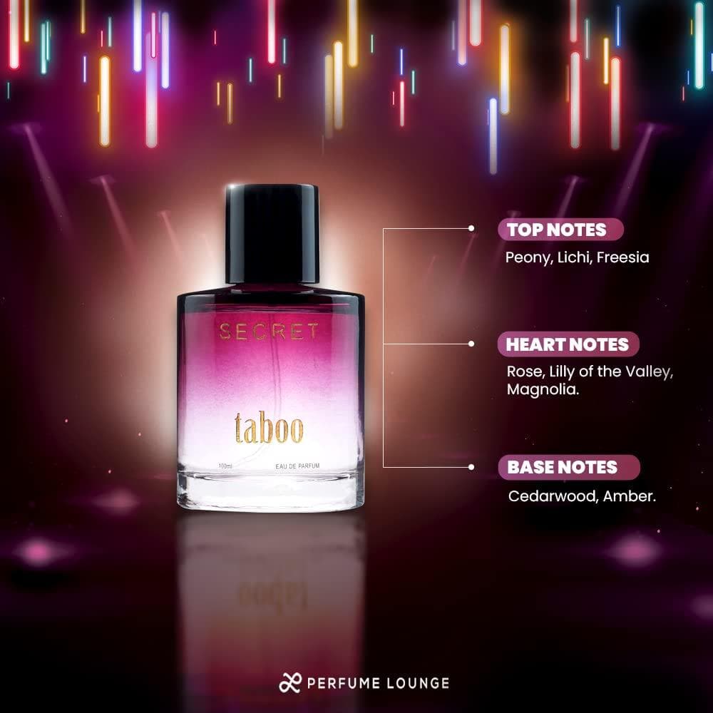 Taboo secret perfume for women (100ml EDP) | PERFUME LOUNGE - halfpeapp