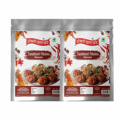 Tandoori momo masala 160g (pack of 2x 80g) | OKHLI MUSAL BRAND - halfpeapp