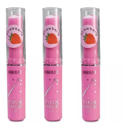 SENECIO Pink Magic Lip Balm(Pack of 3) - HalfPe