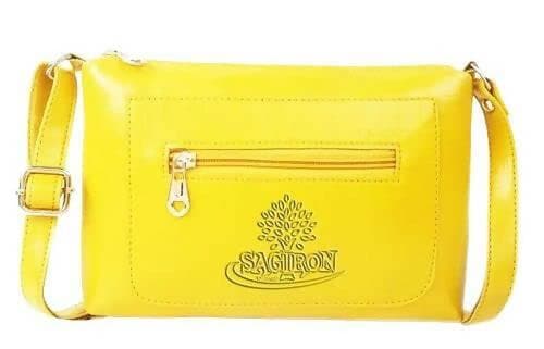 SAGIRON Yellow Women Sling Bag - HalfPe