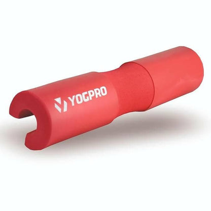 Yogpro Barbell Pad Squat Pad- Shoulder Support for Squats, Lunges & Hip Thrusts ﻿﻿﻿﻿﻿ (Red) - HalfPe