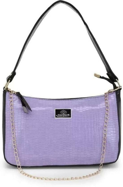 Purple Women Sling Bag - HalfPe