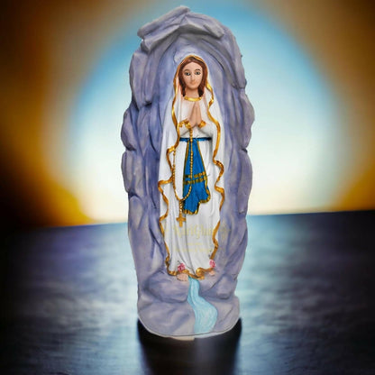 KariGhar Laurdh Mary/Our Lady of lordes Decorative Christian Statues - HalfPe