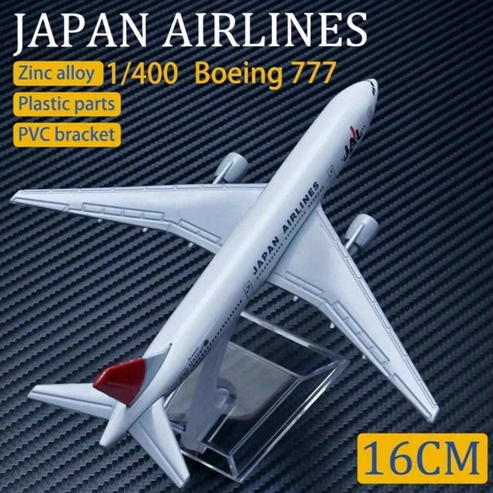 GN Metal Aviation Replica 16cm Japan Airlines Boeing 777 Alloy Simulation Aircraft Model - HalfPe