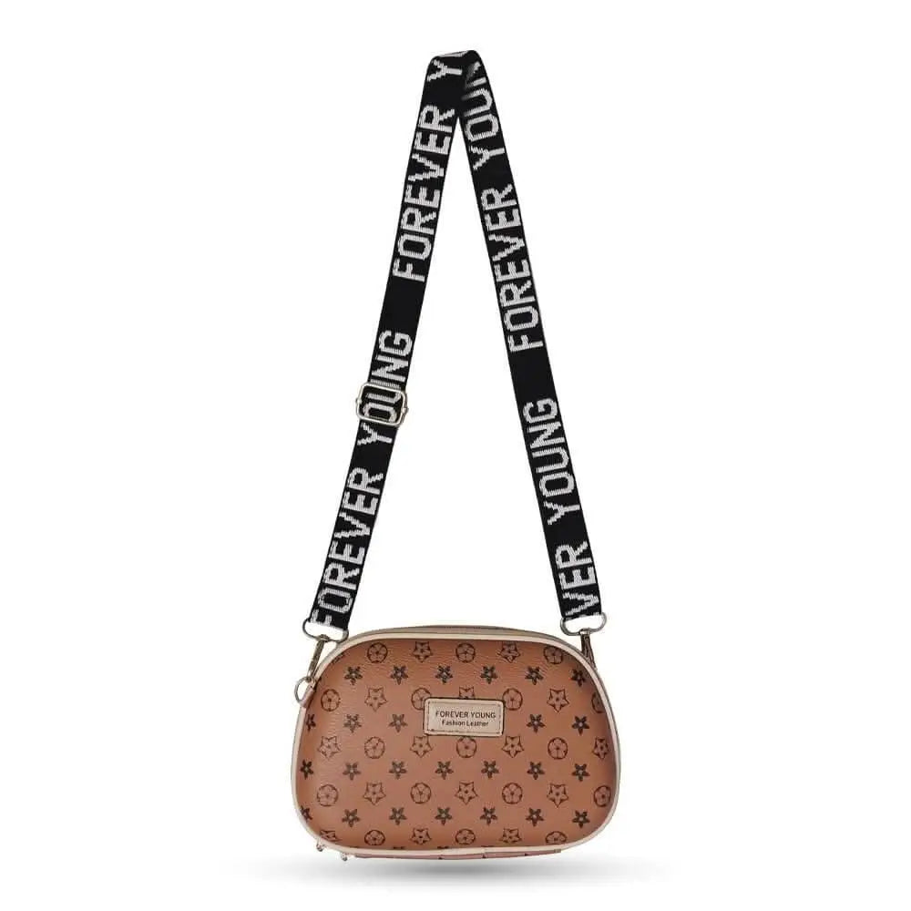 Fashion Street FS Forever Young Crossbody & Mini Suitcase Sling Box Bag For Women with Detachable Shoulder Strap and Convertible into Cosmetic Box Bag - halfpeapp