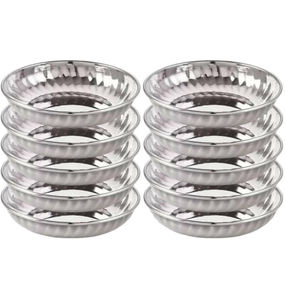 SHINI LIFESTYLE Steel Bowl Set,Dinner (4) - HalfPe